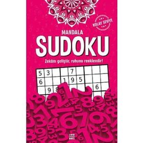 Mandala Sudoku Kitapları - Kolay Seviye