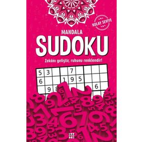 Mandala Sudoku Kitapları - Kolay Seviye