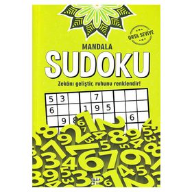 Mandala Sudoku Kitapları - Orta Seviye