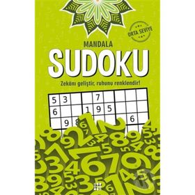 Mandala Sudoku Kitapları - Orta Seviye