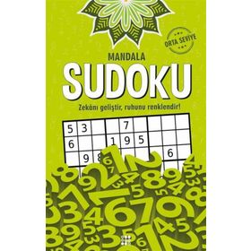 Mandala Sudoku Kitapları - Orta Seviye