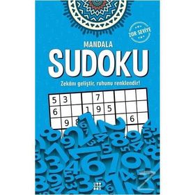 Mandala Sudoku Kitapları - Zor Seviye