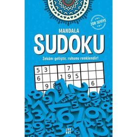 Mandala Sudoku Kitapları - Zor Seviye