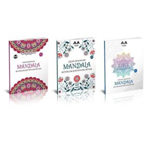 Mandala Zor Desenler Büyükler Için Boyama Kitabı - Akıllı Adam Yayınları