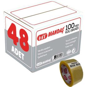 Mandaş 100 Yarda 45 mm 91.44 m 48'li Set Koli Bandı