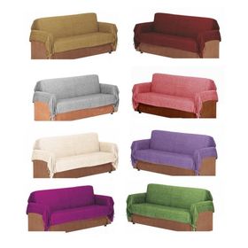 Mandaş 180x300 Şönil Dokuma Kaymaz Maxi Koltuk Çekyat Örtüsü