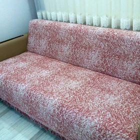 Mandaş Pamuklu 13 Renk Kaymaz Ebruli Koltuk Örtüsü