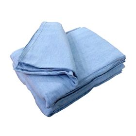 Mandaş Tekstil İşçi Şantiye Ekonomik Mavi Nevresim Takımı