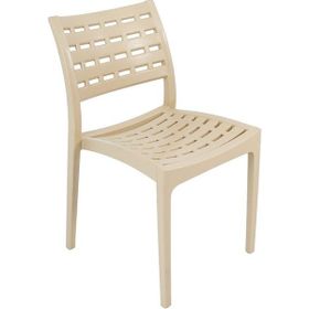 Mandella 2 Adet Bej Cafe Sandalye