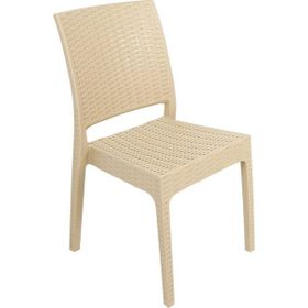 Mandella 6 Adet Bej Elit Rattan Sandalye