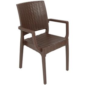 Mandella Eko Kahverengi Elit Rattan Koltuk