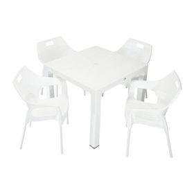 Mandella Elit 90x90 cm Beyaz Masa