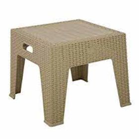 Mandella Elit Rattan Çöl Beji Sehpa