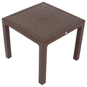 Mandella Elit Rattan Kahverengi 90x90 Masa