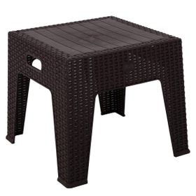 Mandella Kahverengi Elit Rattan Sehpa