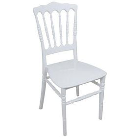 Mandella Silver Napolyon 2 Adet Beyaz Sandalye