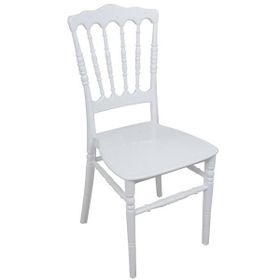 Mandella Silver Napolyon 2 Adet Beyaz Sandalye