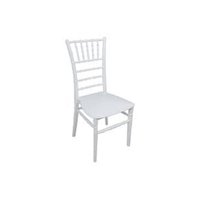Mandella Silver Tifany 2 Adet Beyaz Sandalye