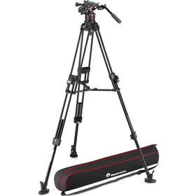 Manfrotto MVK612TWINFA Nitrotech Fast Twin Video Tripodu ve Çanta