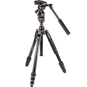 Manfrotto MVKBFRT Twist Lock Aluminyum Video Tripod