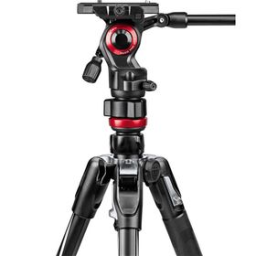 Manfrotto MVKBFRT Twist Lock Aluminyum Video Tripod