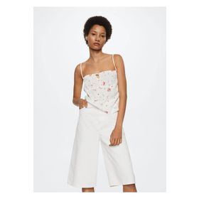Mango Woman 27018634 Çiçek Desenli Bluz