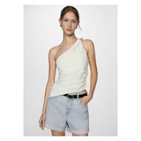 Mango Woman 37020300 Mom-fit Denim Siyah Kadın Şort