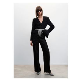 Mango Woman 37079104 Siyah Kadın Ceket