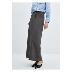 Mango Woman 67054791 Yırtmaçlı uzun etek