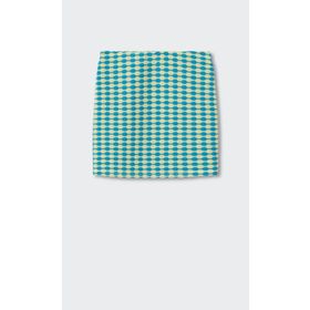Mango Woman Dokulu Mini Etek