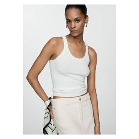Mango Woman Midi Mavi Denim Kadın Etek