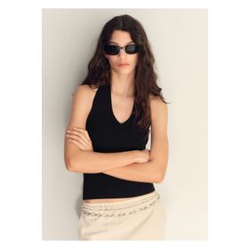 Mango Woman Ribana Askılı Bluz