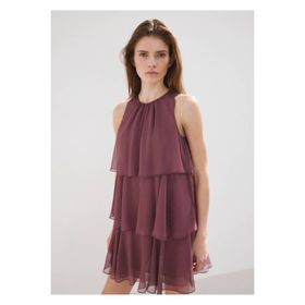 Mango Woman Volanlı Dökümlü Elbise