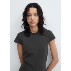 Mango Woman Yırtmaçlı Koton Elbise