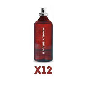 Manly Brave EDC 12x125 ml Erkek Parfüm
