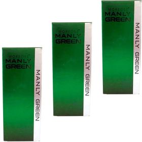 Manly Green EDC 3x125 ml Erkek Parfüm