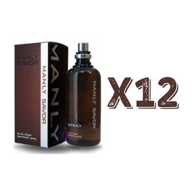 Manly Savor EDC 12x125 ml Erkek Parfüm