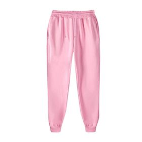 MaNMaNing 2023 Pembe Renk Masif Streç Erkek Pantolonu