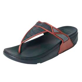 MaNMaNing Gladyatör Flip Flop Düz Rahat Yürüyüş Siyah Kadın Sandalet