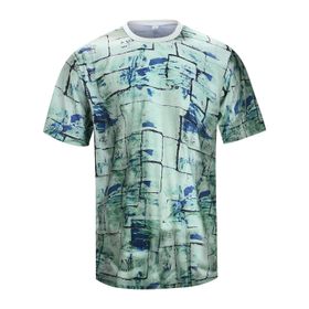 MaNMaNing Hipster Hip Hop Yeşil Kısa Kollu Baskılı Erkek T-shirt