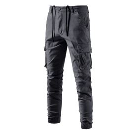 MaNMaNing Jogger Slim Fit Dark Gri-5 Erkek Kargo Pantolon