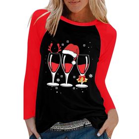 MaNMaNing Komik Noel Baba Baskılı Kadın Sweatshirt