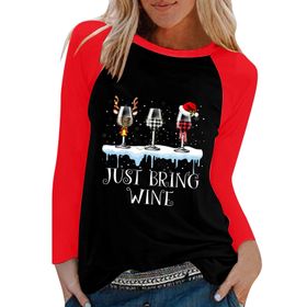 MaNMaNing Komik Noel Baba Baskılı Kadın Sweatshirt