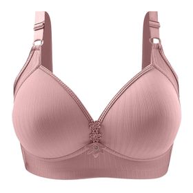 MaNMaNing Push Up Pinguin Gri Balenli Bralette Yapışkanlı Günlük Kadın Sütyen