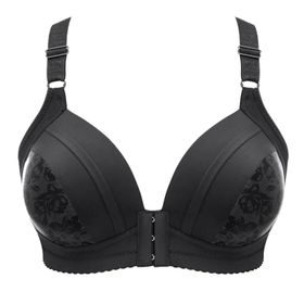 MaNMaNing Push Up Siyah Balenli Bralette Yapışkanlı Dikişsiz Kadın Sütyen