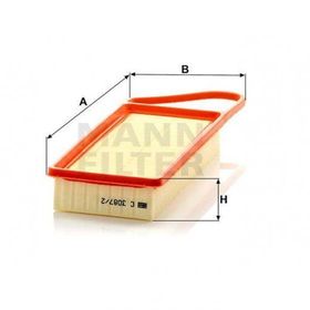 Mann C1 C2 C3 Nemo Xsara Fiesta V Fusion Mazda II P107 P206 P207 P307 Bipper 1.4 HDI Hava Filtresi