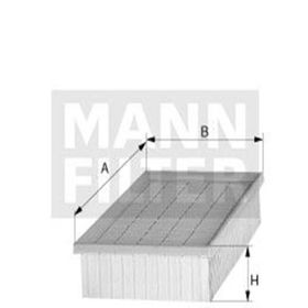 Mann C2510/1 Hava Filtresi