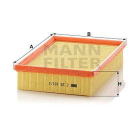 Mann C25101/1 Hava Filtresi