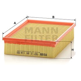 Mann C25118 Hava Filtresi