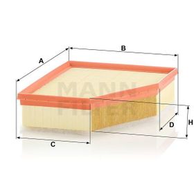 Mann C28037 Hava Filtresi